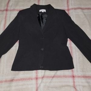 🧥💣🧥💣 Calvin Klein Black Two-Button Blazer 🧥💣🧥💣 Size: 8